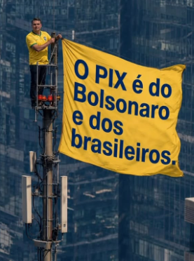 O PIX é do Bolsonaro e dos brasileiros